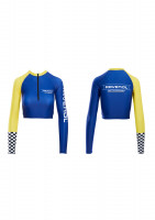 Топ с длинным рукавом для грид-герлз RAVENOL "Chequer" (шашечки)