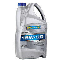 Моторное масло RAVENOL HVP 15W-50 для автомобилей с большим пробегом