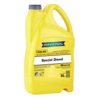 Моторное масло RAVENOL Spezial Diesel 15W-40