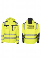 Куртка софтшел сигнальная желтый/антрацит RAVENOL KazanRing PRESS