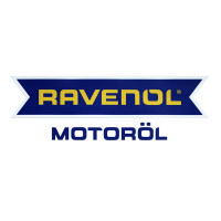 Наклейка RAVENOL Motoroel цвет.желтый/синий с обводкой