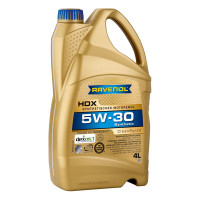 Моторное масло RAVENOL HDX 5W-30