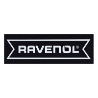 Наклейка RAVENOL белая плоттер трафарет