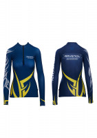 Топ утепленный с длинным рукавом для грид-герлз RAVENOL "Tribal" (орнамент)