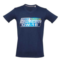 Футболка RAVENOL 0W-16 синяя