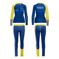 Комплект утепленный (топ с длинным рукавом+леггинсы) для грид-герлз RAVENOL "Chequer" (шашечки)